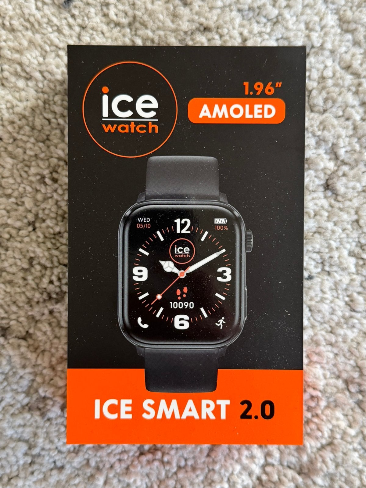 Ice-Watch - ICE Smart 2.0 Black - Montre connectée NEUVE, Enlèvement, Neuf, Noir