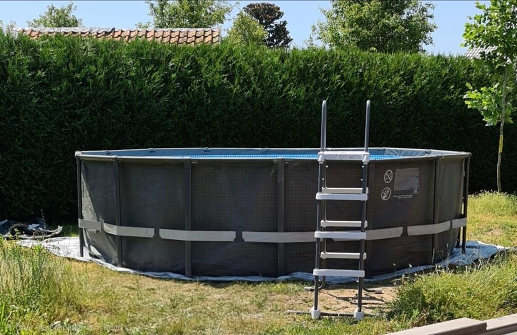 Intex zwembad Ultra XTR Frame 488 x 122 cm, Ophalen, Rond