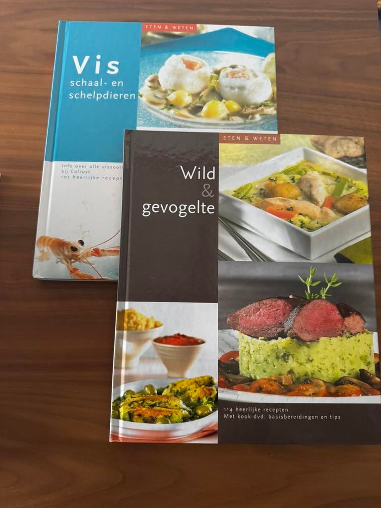 2 Kookboeken colruyt, Ophalen, Zo goed als nieuw
