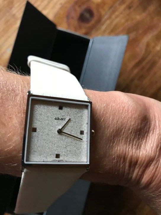 Vrouwen horloge wit: merk a.bart, Bijoux, Sacs & Beauté, Montres | Femmes, Autres marques, Cuir, Acier, Enlèvement