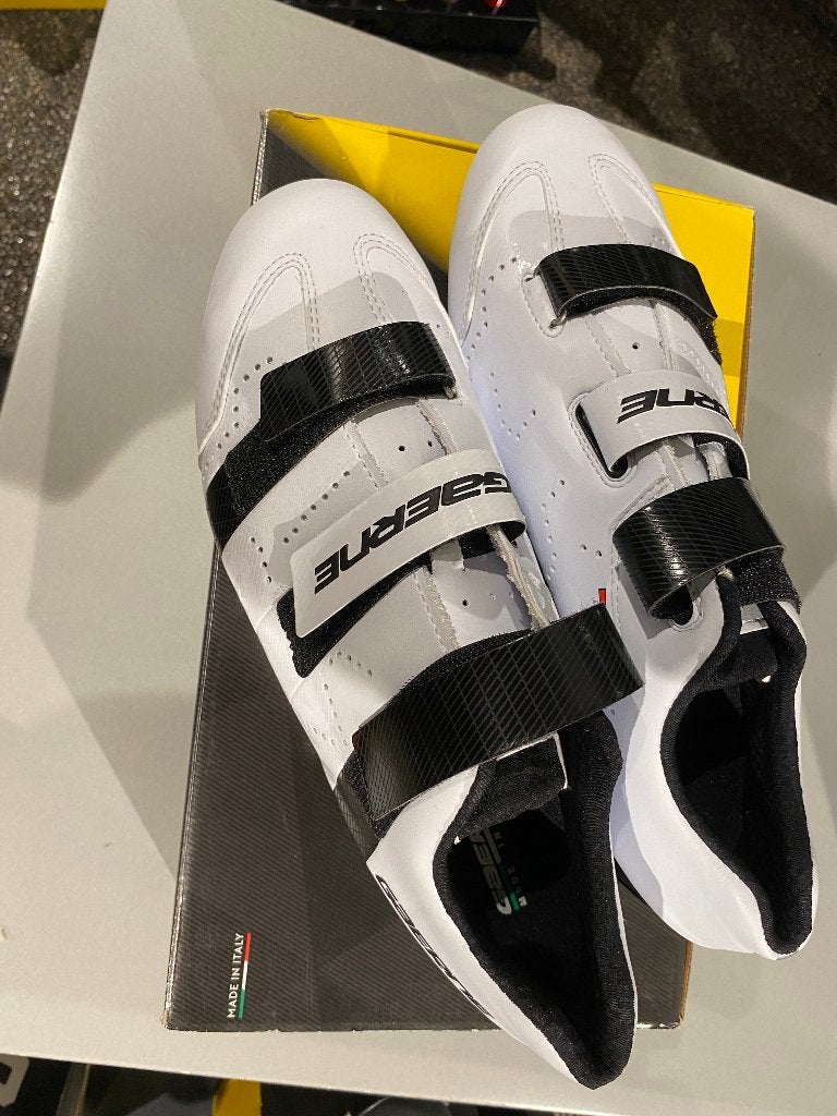 Raceschoen G.Record White Fiber Zool maat 38, Fietsen en Brommers, Dames, Schoenen, Nieuw, Overige maten