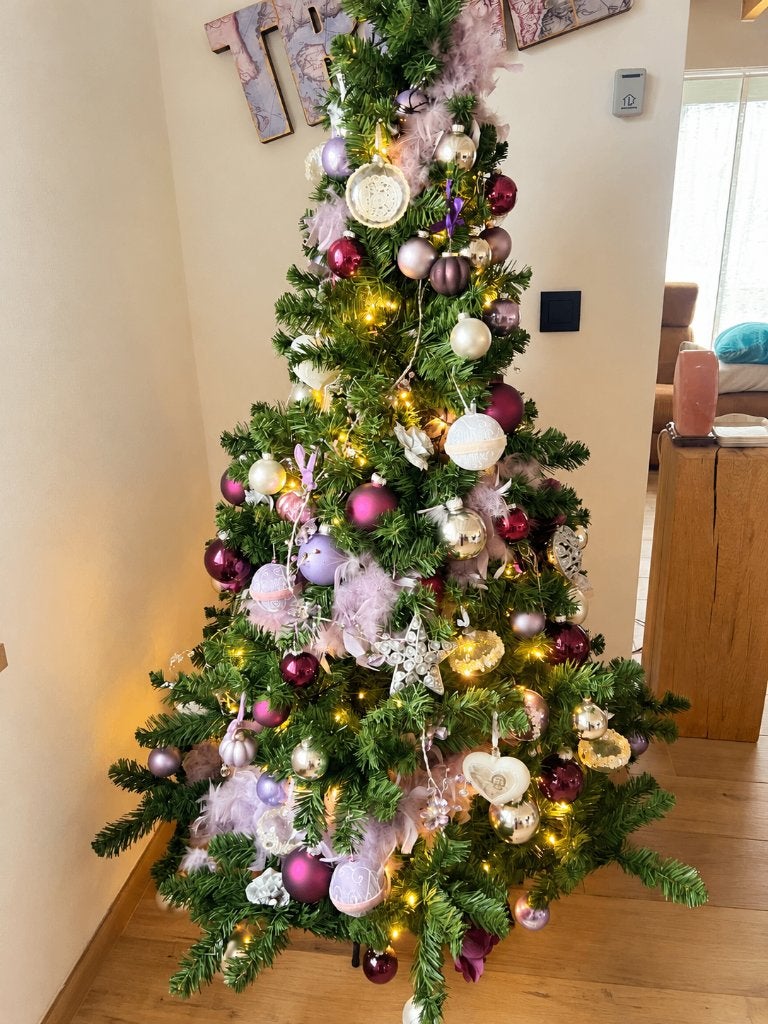 Prachtig versierde kerstboom, Ophalen, Zo goed als nieuw