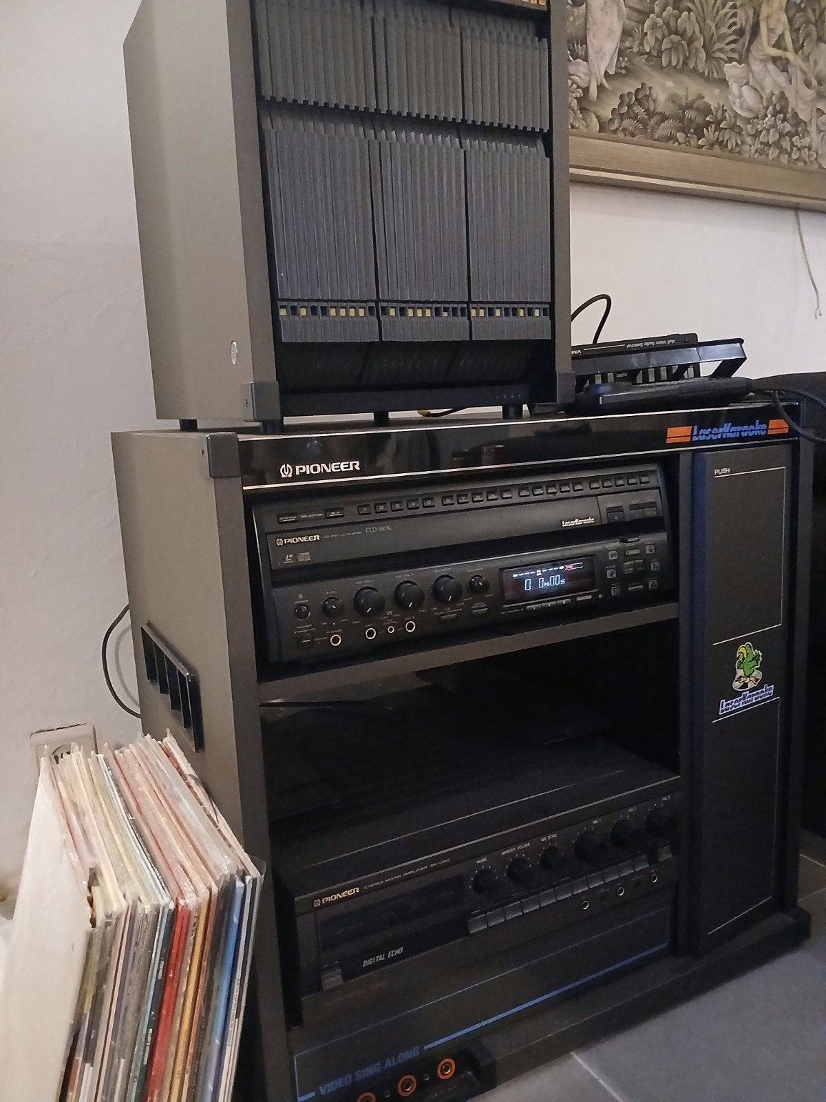 Kit de karaoké Laserdisc Pioneer, Enlèvement