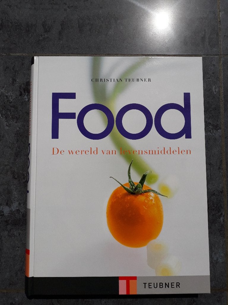 FOOD groot recepten boek zo goed als nieuw, Enlèvement, Comme neuf