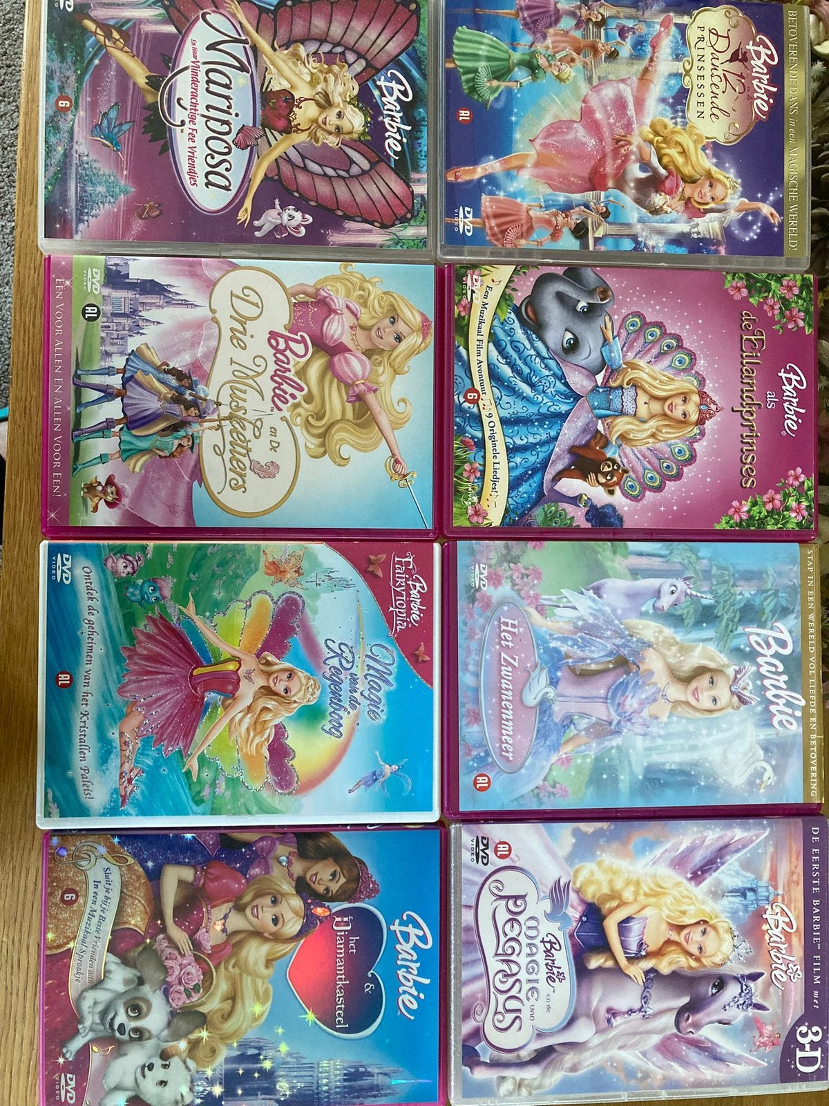 Dvd’s barbie, CD & DVD, DVD | Enfants & Jeunesse, Enlèvement ou Envoi, Tous les âges, Comme neuf, Film