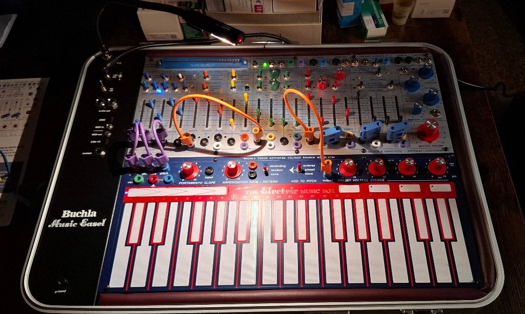 Buchla Easel Retro - complete set, Met midi-aansluiting, Overige aantallen, Zo goed als nieuw, Ophalen