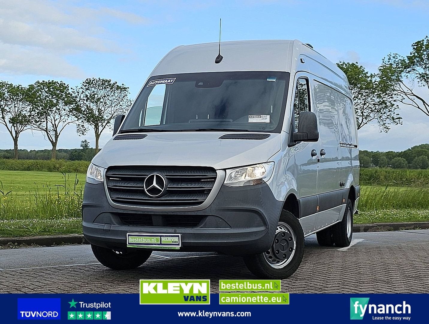 Mercedes-Benz SPRINTER 514 ac automaat EURO6, Autos, Argent ou Gris, Achat, Entreprise, Mercedes-Benz