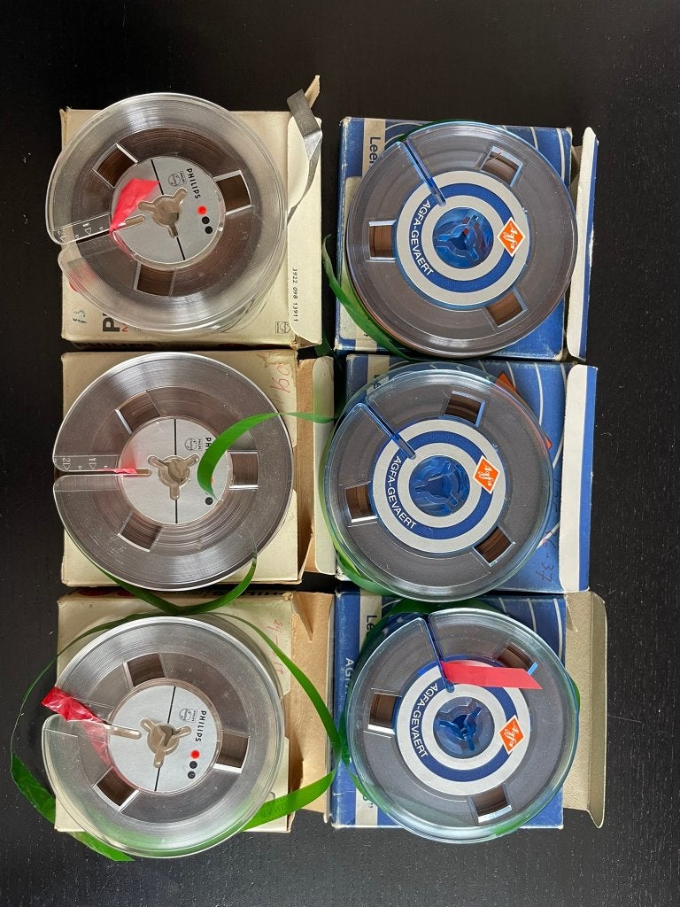 Philips, Agfa - Reel ER8 (8cm - 3") Reel-to-reel audio, Enlèvement ou Envoi, Pièce