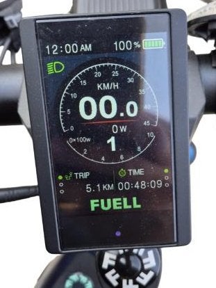 LCD Display Fuell Flluid, original, NIEUW, Fietsen en Brommers, Ophalen of Verzenden, Zo goed als nieuw