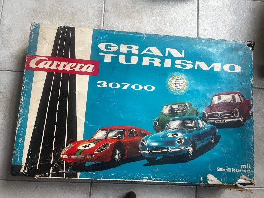 Vintage Carrera Universal 30700 "Gran Turismo" racebaan, Ophalen, Carrera, Elektrisch, Racebaan