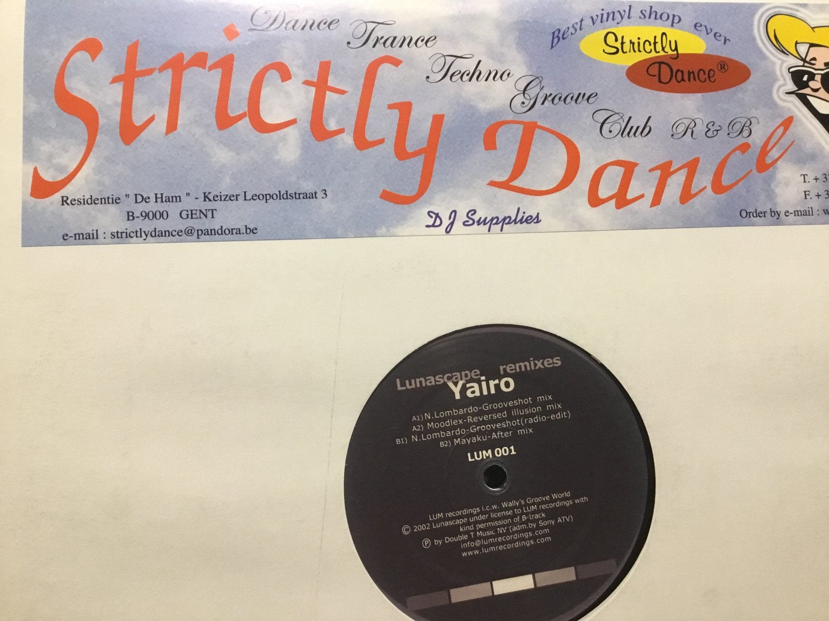 Lunascape. Yairo Remixes., CD & DVD, Vinyles | Dance & House, Enlèvement ou Envoi, Comme neuf