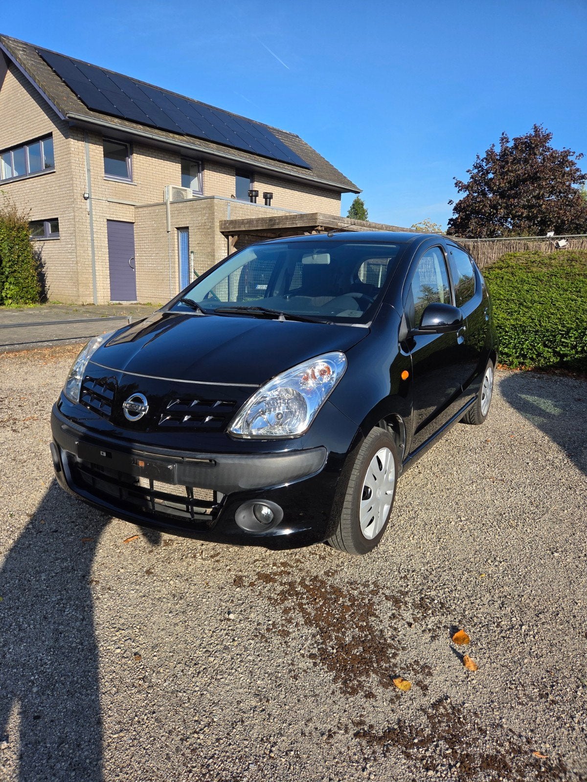 nissan pixo automaat, Euro 5, Stof, 50 kW, Zwart