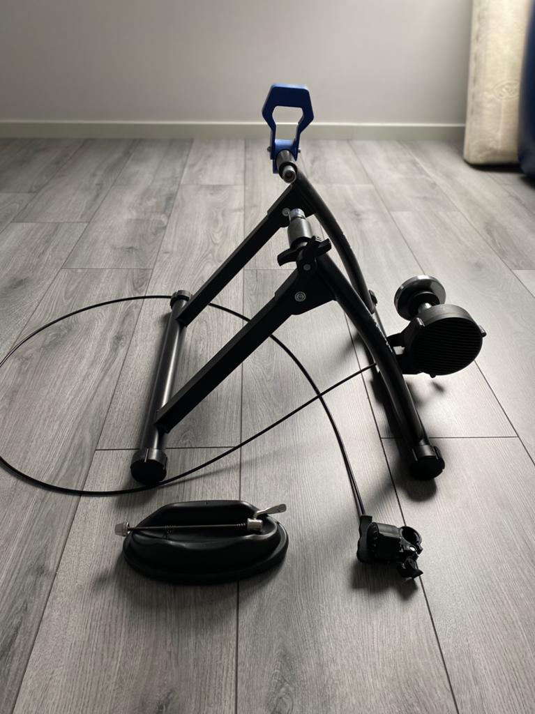 Rollentrainer koersfiets, Sport en Fitness, Wielrennen, Ophalen, Zo goed als nieuw