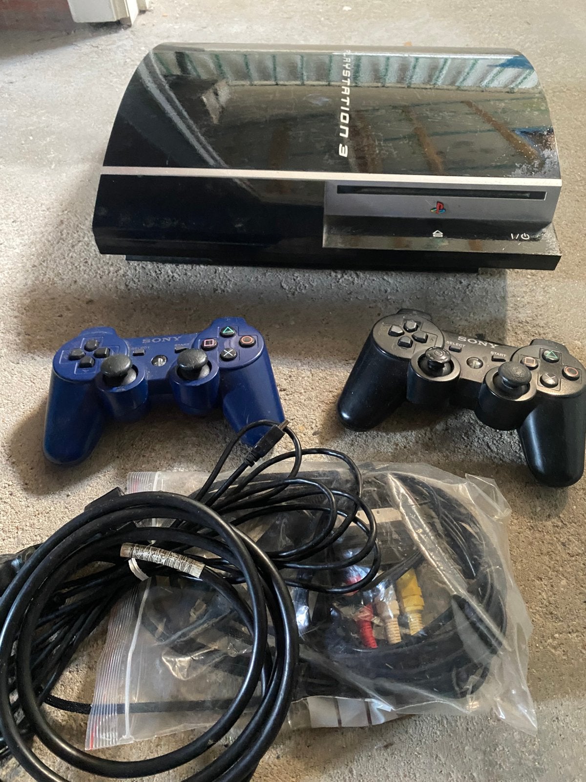 Playstation 3 sony, Games en Spelcomputers, Spelcomputers | Sony PlayStation 3, Phat, Met 2 controllers, Ophalen of Verzenden