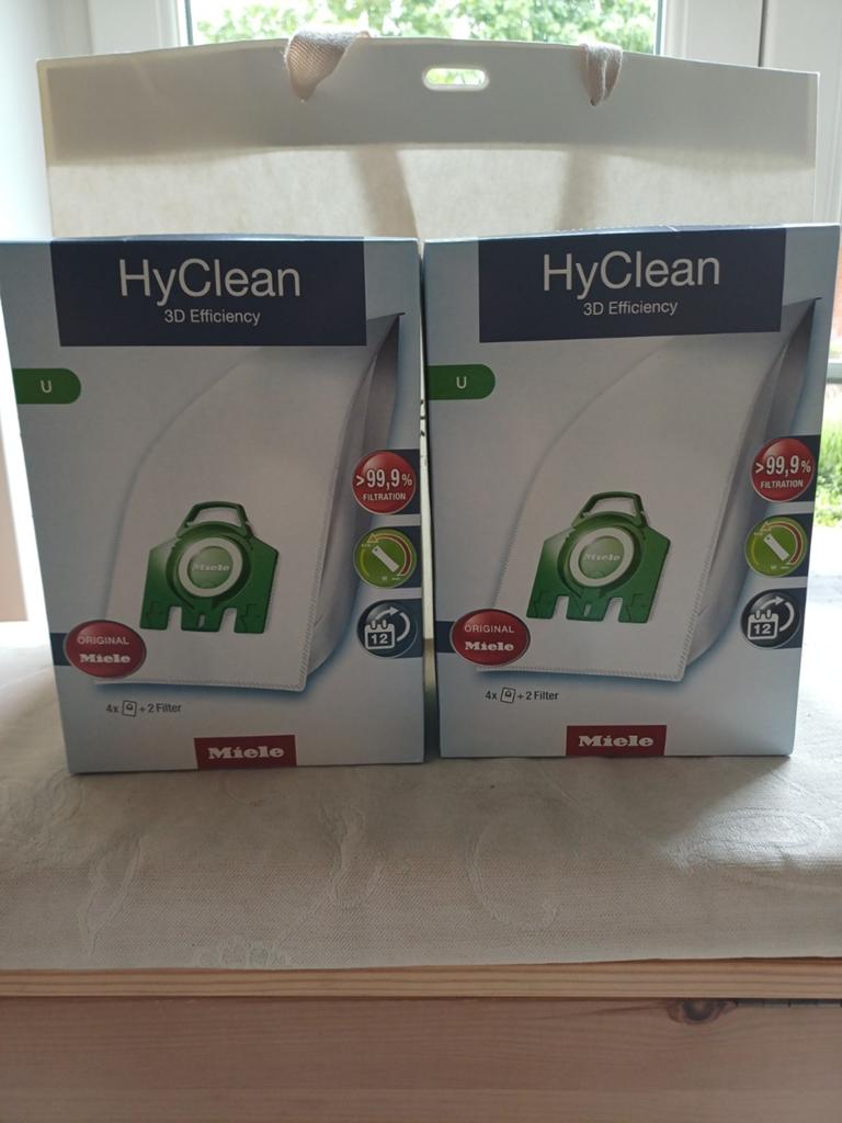 Miele U HyClean 3D Efficiency stofzuigerzakken., Elektronische apparatuur, Stofzuigers, Miele, Ophalen