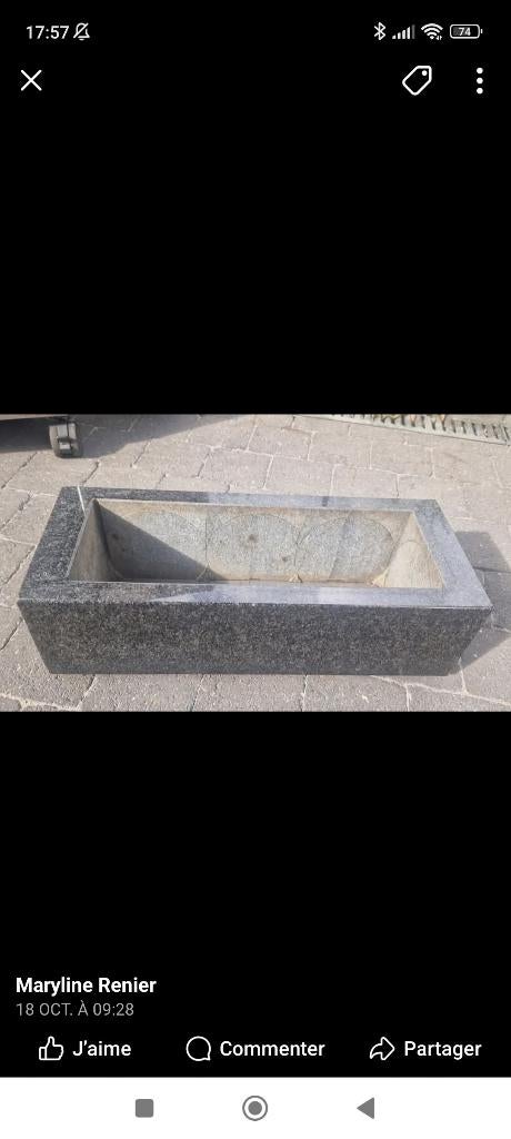 Jardinière cimetière, Ophalen, Zo goed als nieuw