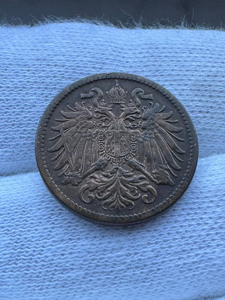 Oostenrijk - 2 heller 1907, Ophalen of Verzenden, Oostenrijk, Losse munt