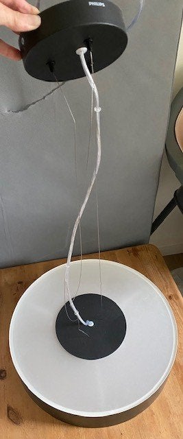 hanglamp, Ophalen, Zo goed als nieuw, Glas, Modern