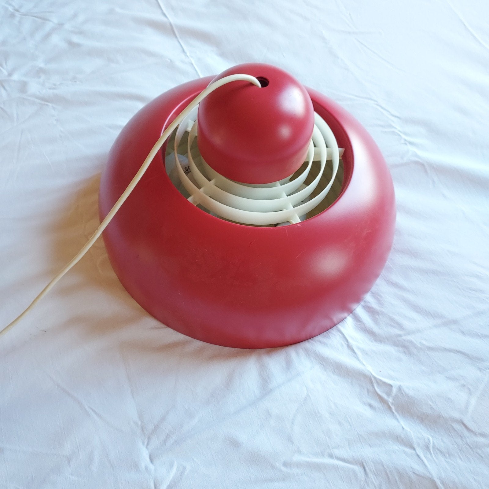 vintage lamp, Ophalen, Gebruikt, Kunststof