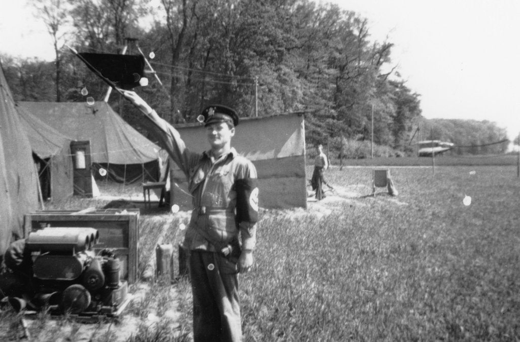 5 repro foto's - Amerikaanse GI in Europa WO2, Verzenden, Landmacht, Foto of Poster