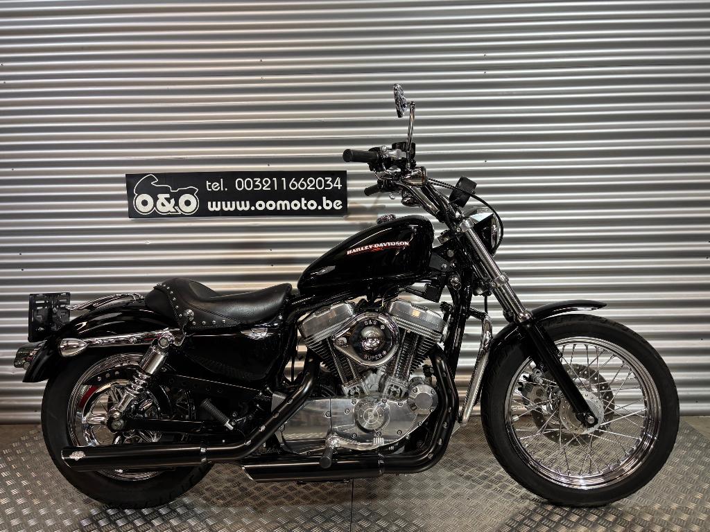 H-D XL883 Sportster Low + Garantie + GRATIS onderhoud!, Motoren, Motoren | Harley-Davidson, 2 cilinders, Occasion, Bedrijf, 883 cc