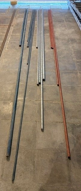 LOODGIETERSBUIZEN - LEIDINGBUIZEN - GEGALVANISEERD STAAL, Doe-het-zelf en Bouw, Ophalen, Overige materialen, Nieuw, 2 tot 4 meter