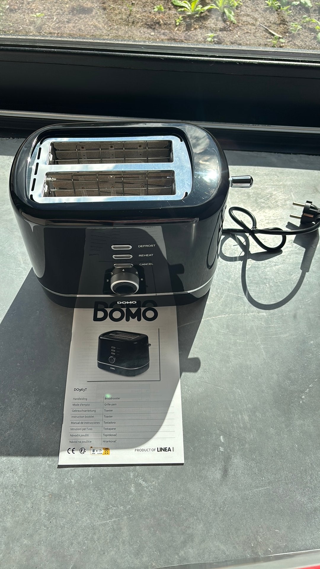 Broodrooster Domo DO963T, Ophalen, Nieuw