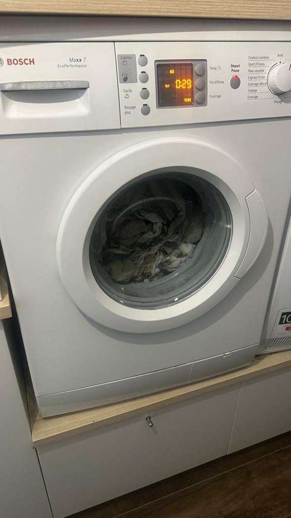 Machine a lavé BOSH 7kg, Enlèvement, Comme neuf