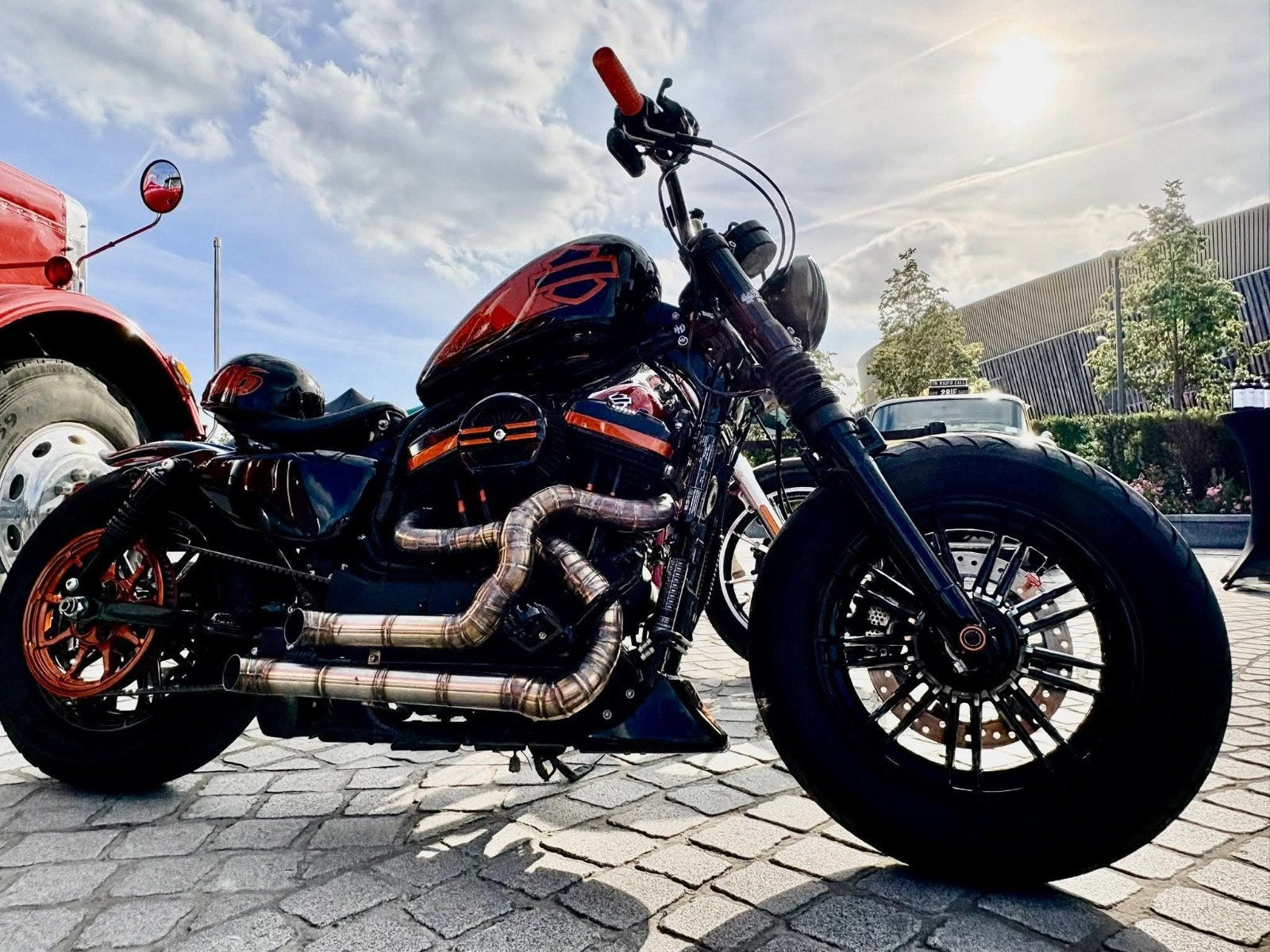 Harley achtenveertig, Ophalen