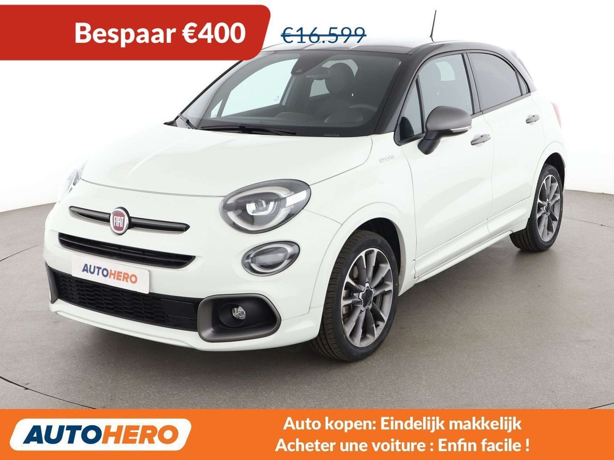 Fiat 500X 1.3 Turbo Sport (année de construction 2021), Autos, 1332 cm³, Achat, Euro 6, 500X