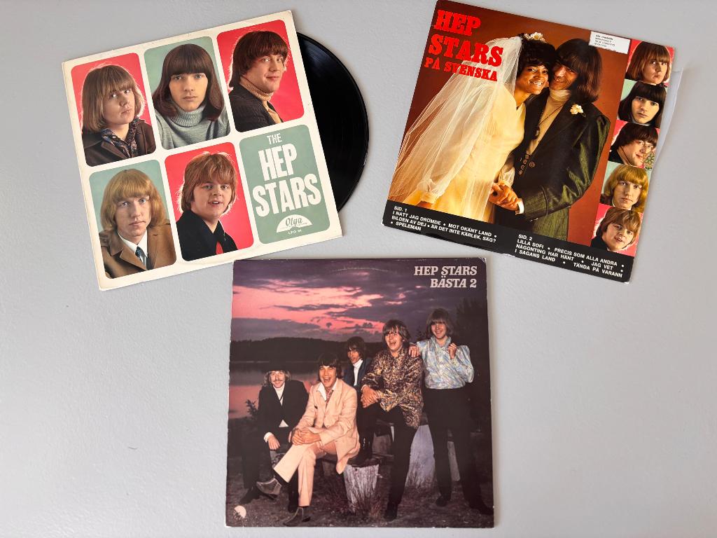 Hep Stars (ABBA) pakket van 3 LP’s, Enlèvement ou Envoi