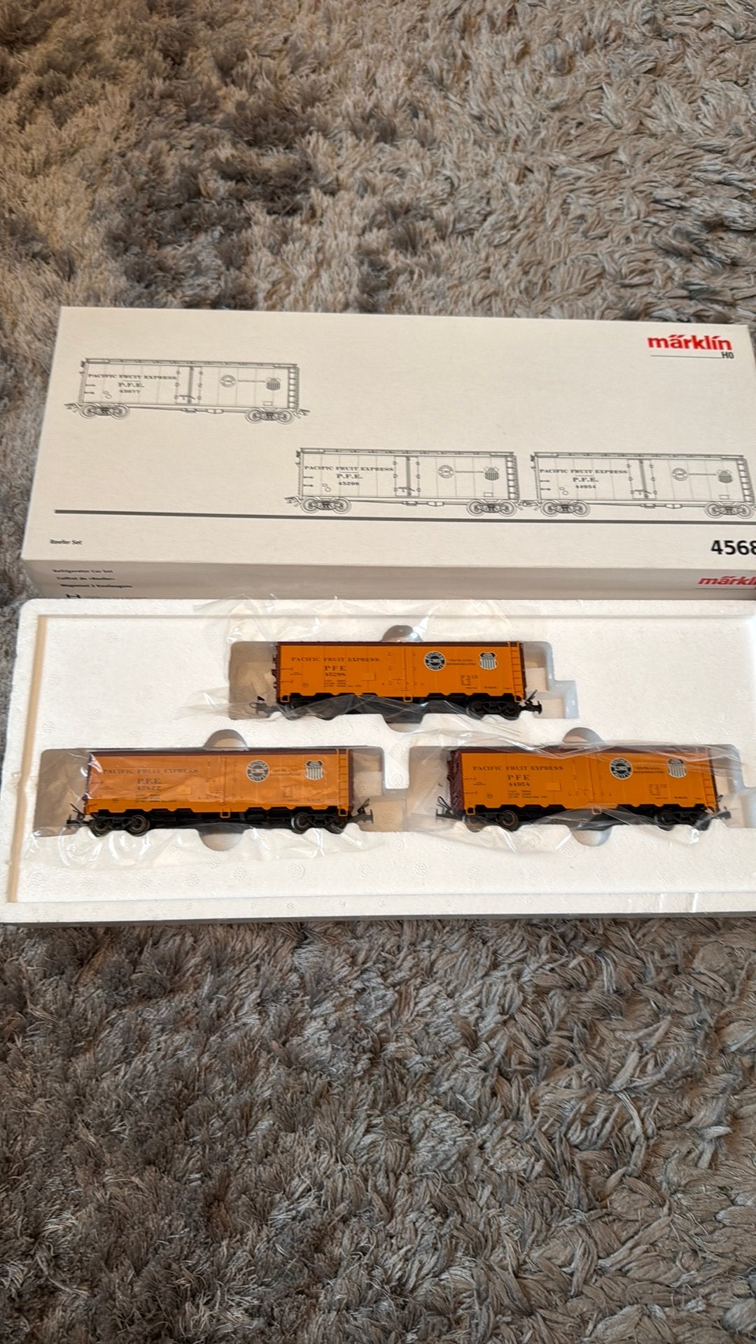 Set Märklin HO, Enlèvement ou Envoi, Courant alternatif, Wagon, Comme neuf
