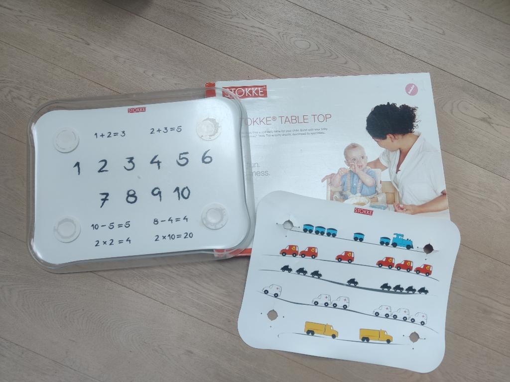 Plateau de table Stokke (plateau jeux et repas) 1/2, Enlèvement, Utilisé, Autres types
