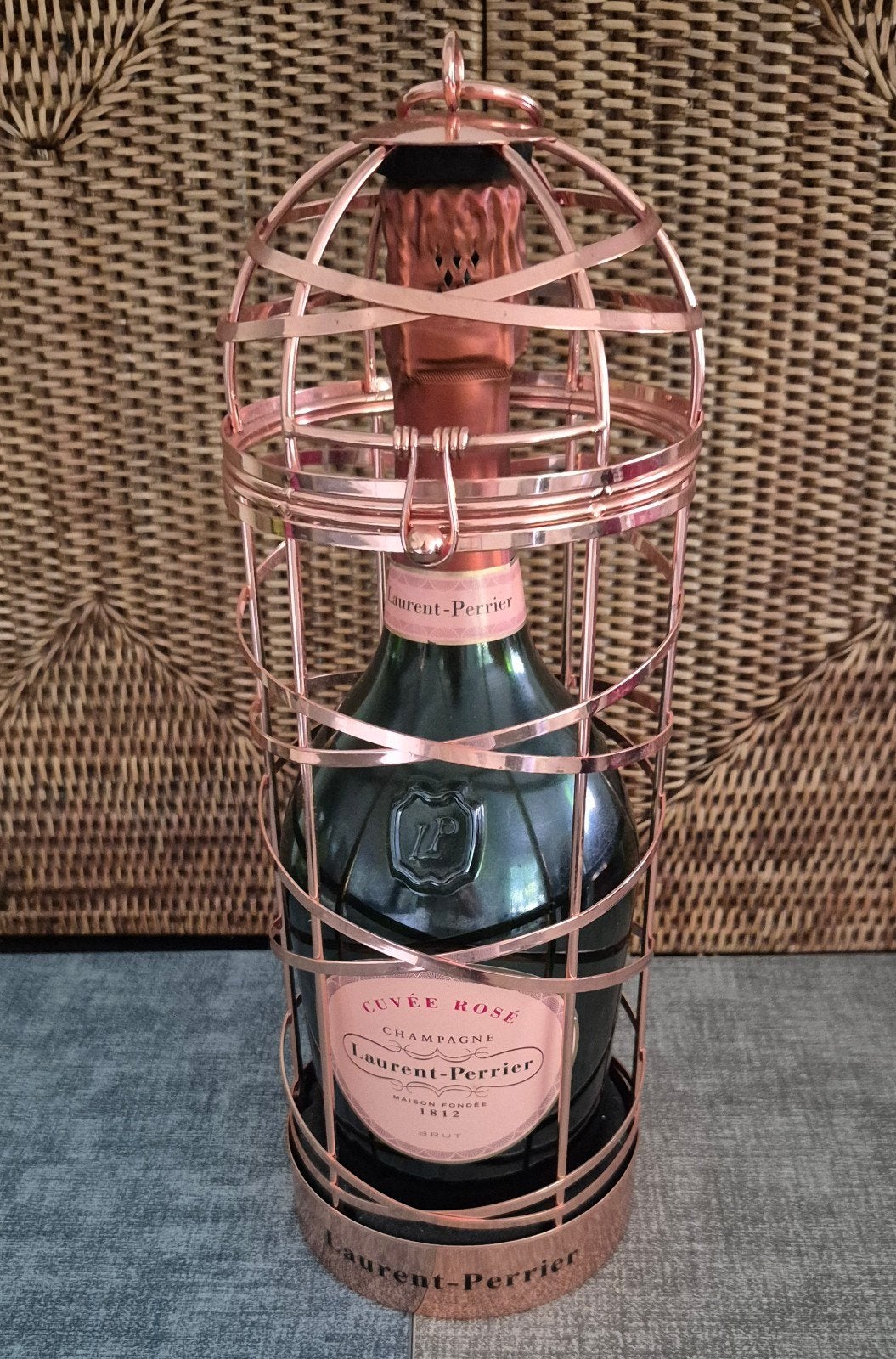 Dummy Laurent-Perrier Culemborg Rosée Champagne(Ribbon Cage), Verzamelen, Overige Verzamelen, Ophalen