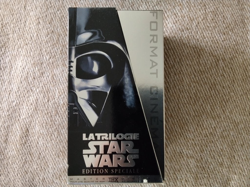 VHS-banden uit de Star Wars-trilogie, Verzenden, Zo goed als nieuw, VHS, Boxset