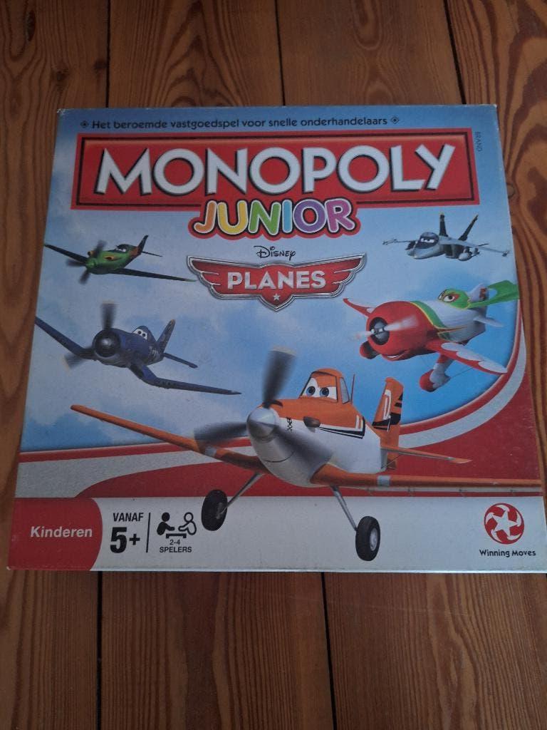 Monopoly Planes Junior, Hobby en Vrije tijd, Een of twee spelers, Ophalen, Zo goed als nieuw, Onbekend