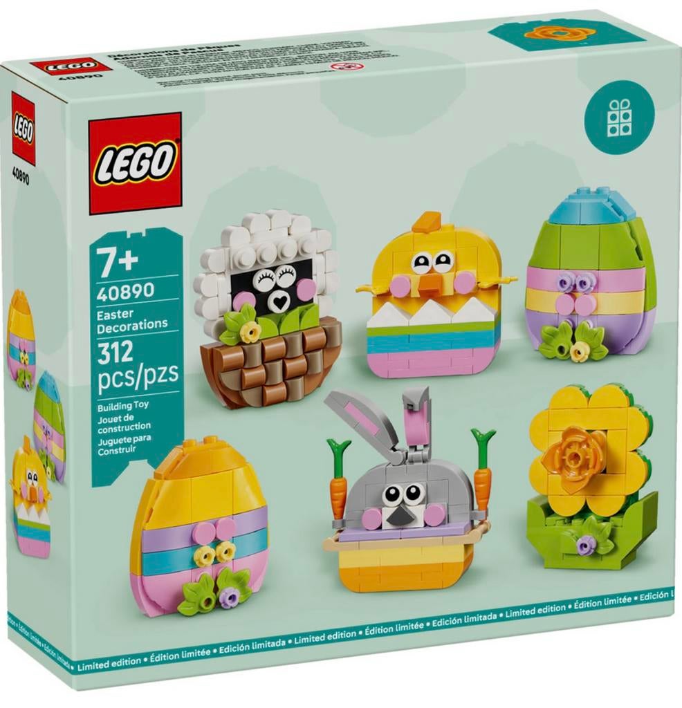 Décorations de Pâques LEGO 40890, Enfants & Bébés, Jouets | Duplo & Lego, Enlèvement ou Envoi, Neuf, Ensemble complet, Lego