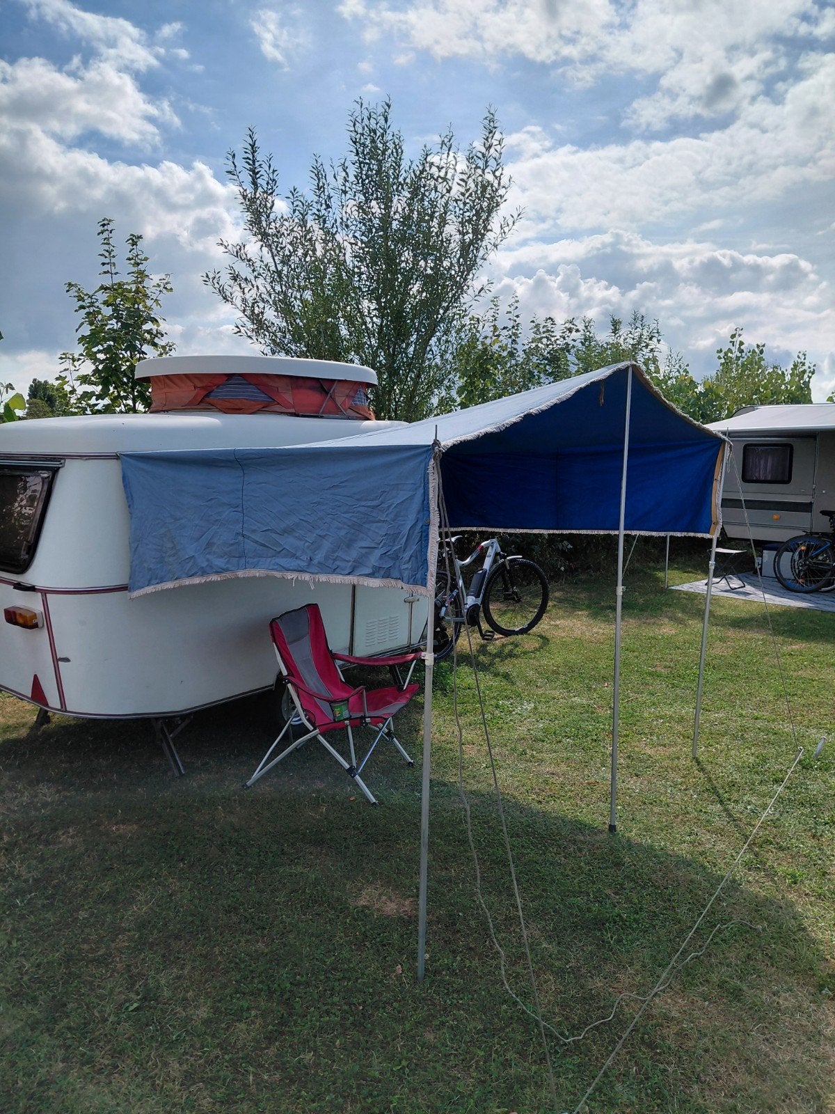 eriba puck 1976, Caravans en Kamperen, Ophalen of Verzenden, Gebruikt, Tot en met 2