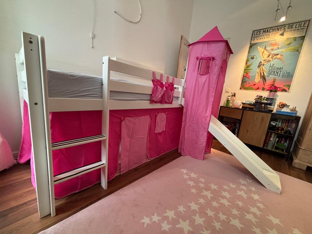 Hoogslaper met schuifaf en torentje, Ophalen, Gebruikt, Hoogslaper