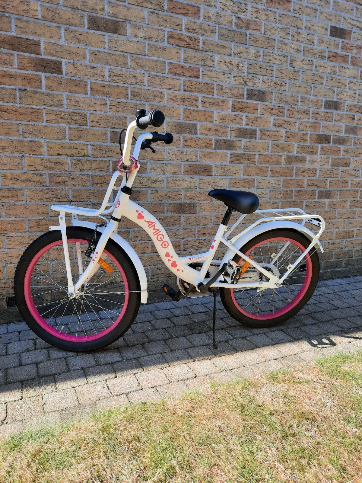 Meisjesfiets 20 inch, Fietsen en Brommers, Ophalen, Gebruikt, 20 inch, Amigo