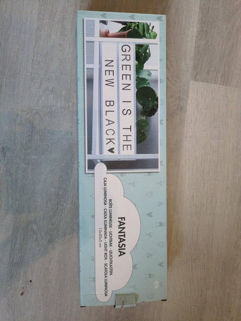 Letterbox, Huis en Inrichting, Woonaccessoires | Tekstborden en Spreuken, Ophalen