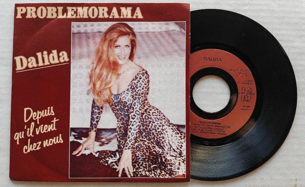 DALIDA - Problemorama (45t), Enlèvement ou Envoi, Comme neuf, 7 inch, Pop