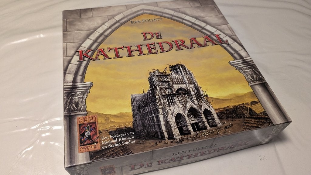 De Kathedraal – Ken Follett – 999 Games (2006), Een of twee spelers, Ophalen of Verzenden, Gebruikt, 999 games