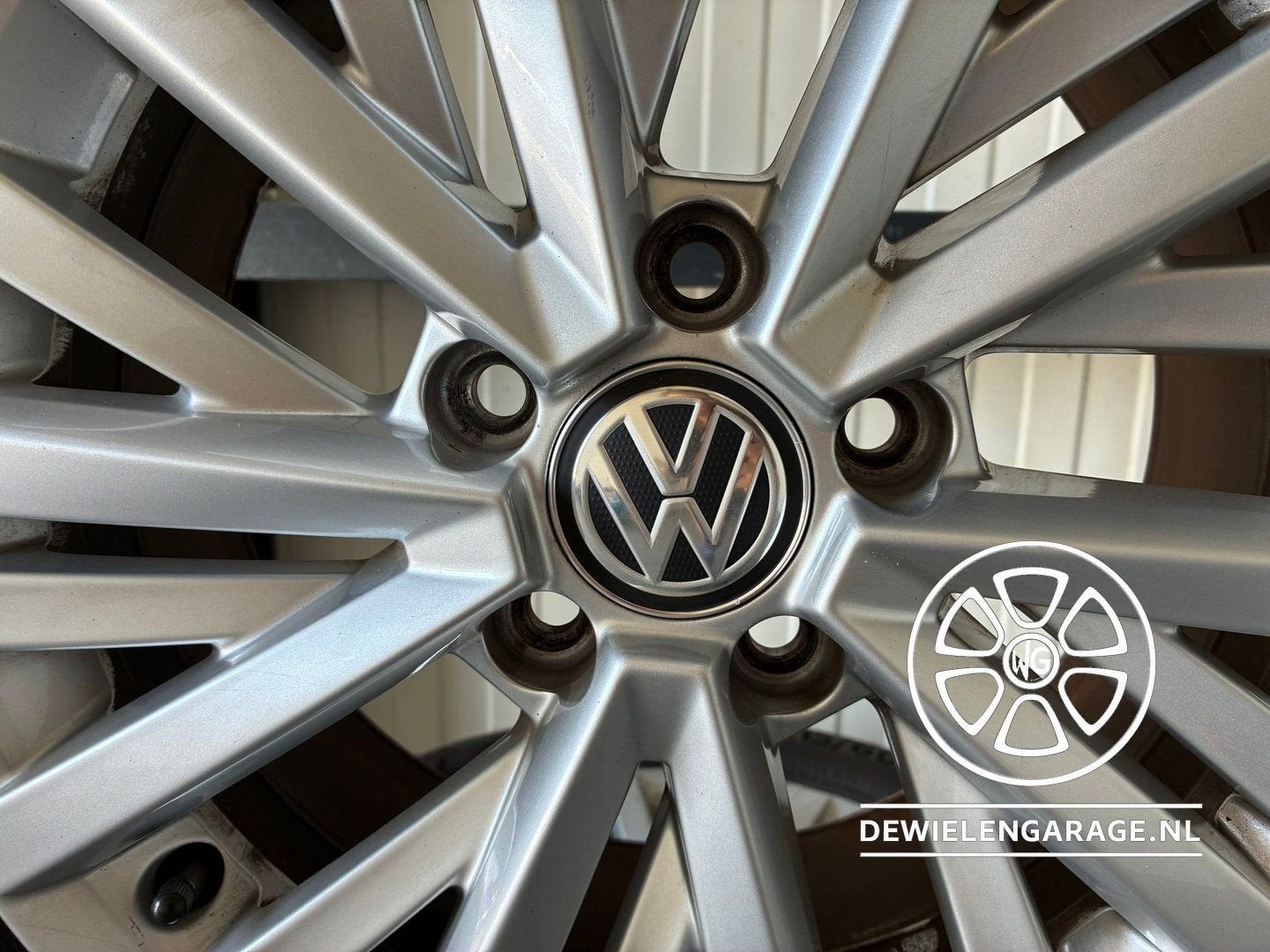 VW T-Roc Originele Chester velgen + Continental banden 5x112, Pneus et Jantes, Véhicule de tourisme, -, Utilisé