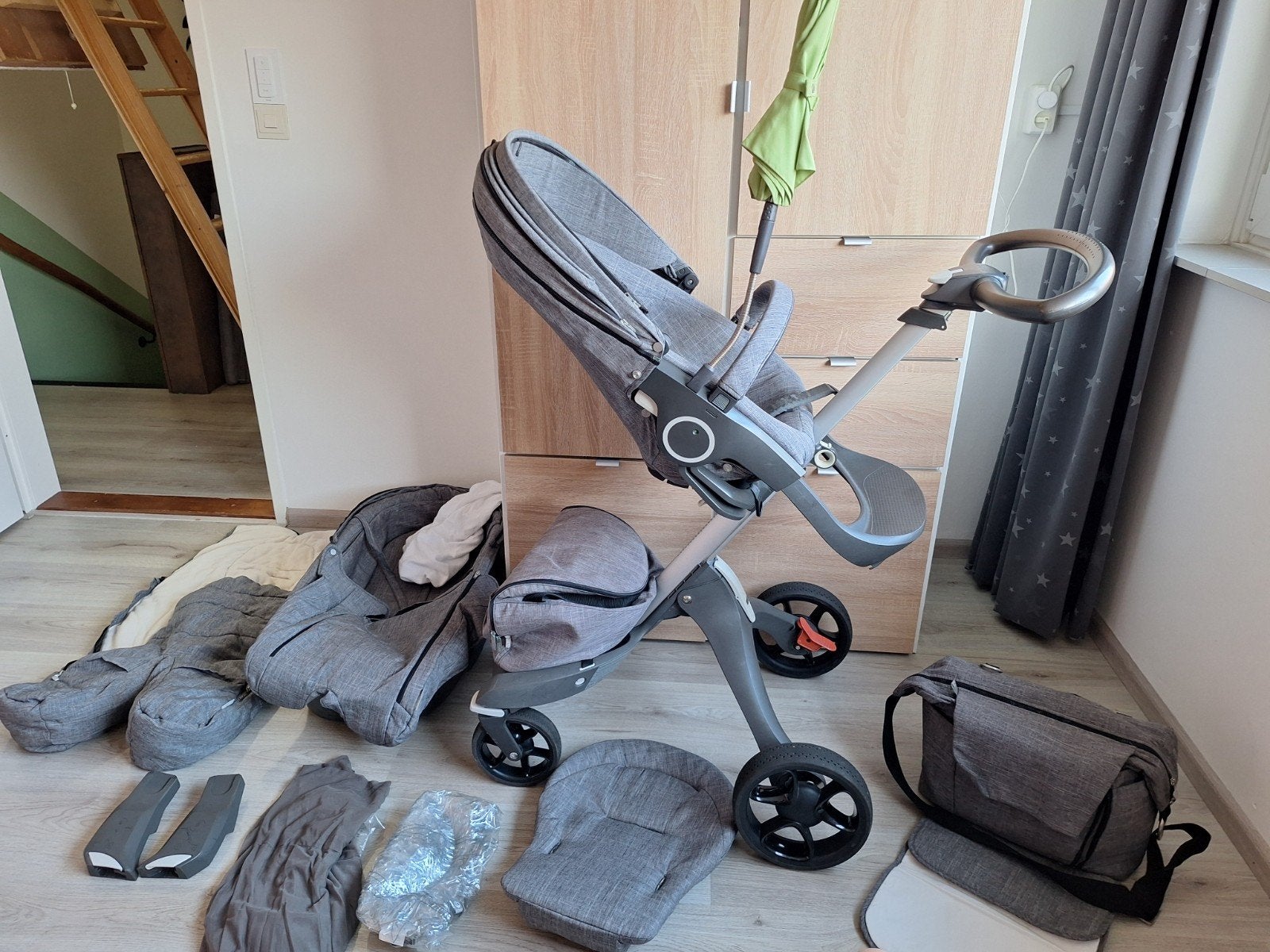 Stokke kinderwagen xplory, Kinderen en Baby's, Gebruikt, Duowagen, Combiwagen, Ophalen