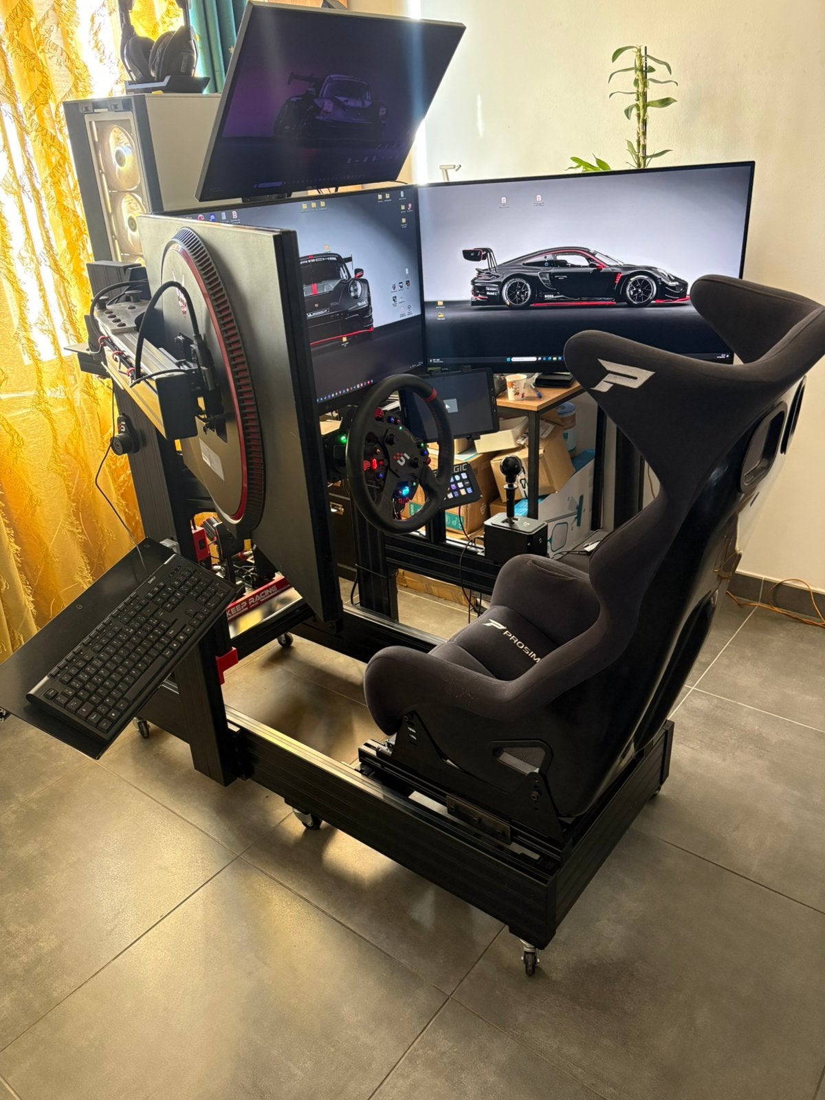 Urgent Vend simulateur Simracing, Consoles de jeu & Jeux vidéo, Enlèvement, Autres marques, Comme neuf