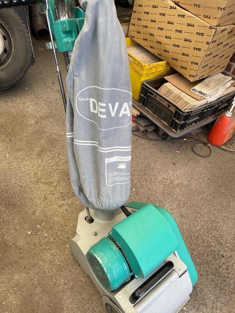 parketschuurmachine deva, Ophalen, Gebruikt