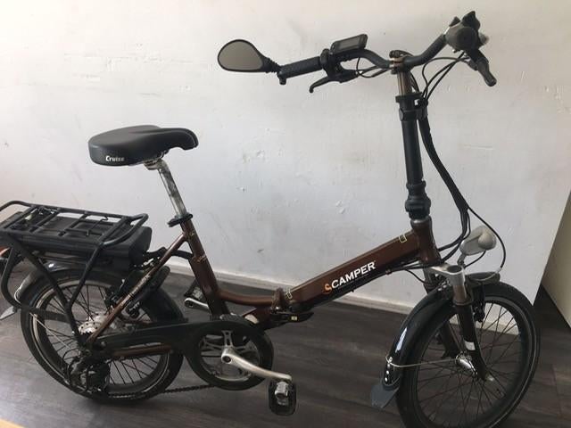 Electrische vouwfiets lacros Scamper S200, Fietsen en Brommers, Ophalen of Verzenden, Gebruikt, Versnellingen