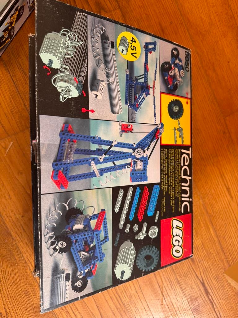 Ensembles LEGO Technic vintage (8050, 8090 + manuel), Lego, Instructions incluses, Enlèvement, Utilisé