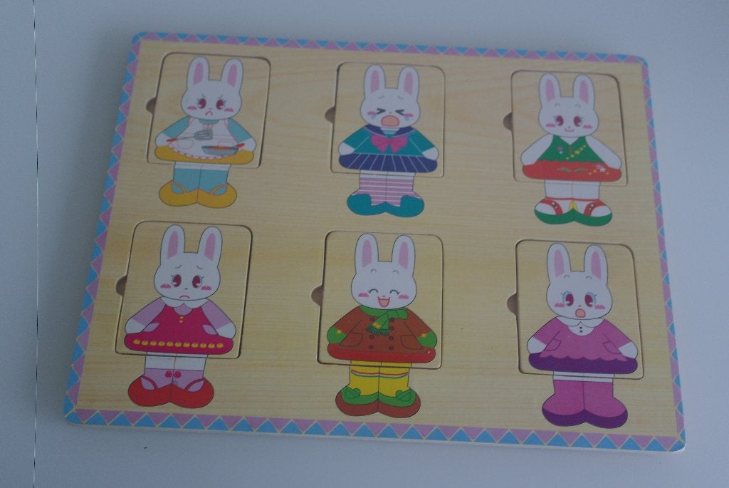 puzzle de costume de lapin en bois (nouveau), Enlèvement ou Envoi, Neuf